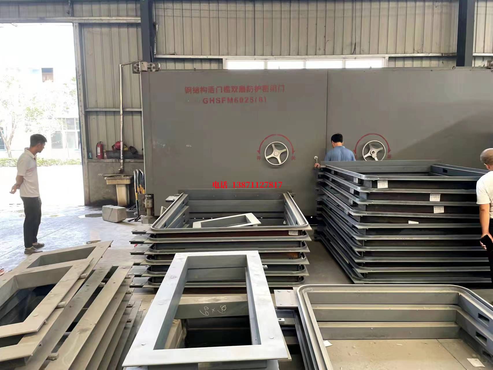 佛山平开铝合金人防门